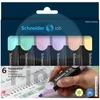 Kép 3/4 - Szövegkiemelő készlet, 1-5 mm, SCHNEIDER "Job Pastel", 6 különböző pasztell szín - 6db