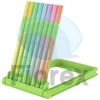 Kép 2/5 - Tűfilc készlet, 0,4 mm, SCHNEIDER "Line-Up Pastel", 8 különböző pasztell szín