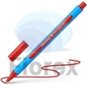 Kép 3/6 - Golyóstoll, 0,7 mm, kupakos, SCHNEIDER "Slider Edge XB", piros