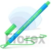 Kép 3/6 - Golyóstoll, 0,7 mm, kupakos, SCHNEIDER "Slider Edge XB", zöld