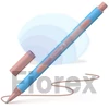 Kép 4/6 - Golyóstoll, 0,7 mm, kupakos, SCHNEIDER "Slider Edge XB Pastel", halvány piros