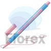 Kép 4/6 - Golyóstoll, 0,7 mm, kupakos, SCHNEIDER "Slider Edge XB Pastel", rózsa