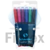 Kép 1/3 - Tűfilc készlet, 0,4 mm, SCHNEIDER "Topliner 967", 6 különböző szín