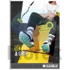 Kép 1/2 - Spirálfüzet, A4+, kockás, 80 lap, SHKOLYARYK "Get a grip", vegyes