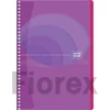 Kép 6/6 - Spirálfüzet, A5, kockás, 80 lap, SHKOLYARYK "Notebook", vegyes