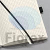 Kép 2/5 - Jegyzetfüzet, exkluzív, A5, kockás, 97 lap, puhafedeles, SIGEL "Conceptum", fekete