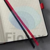 Kép 2/4 - Jegyzetfüzet, exkluzív, A4, kockás, 97 lap, keményfedeles, SIGEL "Conceptum Red Edition", fekete-piros