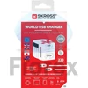 Kép 5/5 - Hálózati töltő, világutazóknak, 1xUSB-A, 1xUSB-C PD, 65W, USB-C kábel, SKROSS