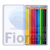 Kép 2/6 - Színes ceruza készlet, hatszögletű, STAEDTLER® "146M", 12 különböző metál szín