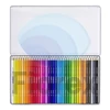 Kép 2/6 - Színes ceruza készlet, háromszögletű, fémdobozos, STAEDTLER "Ergo Soft 157", 36 különböző szín