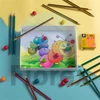 Kép 6/6 - Színes ceruza készlet, háromszögletű, STAEDTLER "Noris Colour 187", 36 különböző szín