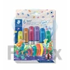 Kép 1/3 - Zsírkréta, zselés, STAEDTLER "Noris 2390", 6 csillogó szín