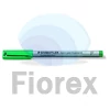 Kép 1/2 - Alkoholmentes marker, OHP, 0,6 mm, STAEDTLER "Lumocolor® 316 F", zöld