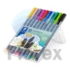 Kép 4/5 - Tűfilc készlet, 0,3 mm, STAEDTLER "Triplus 334", 10 különböző szín