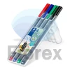 Kép 2/4 - Tűfilc készlet, 0,3 mm, STAEDTLER "Triplus 334", 4 különböző szín