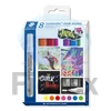Kép 1/5 - Krétamarker készlet, 2,4 mm, kúpos, STAEDTLER "Lumocolor® 344", 8 különböző szín