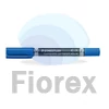 Kép 1/2 - Alkoholos marker, 0,6/1,5 mm, kúpos, kétvégű, STAEDTLER "Lumocolor® duo 348", kék