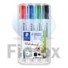 Kép 1/2 - Táblamarker készlet, 2-5 mm, vágott, STAEDTLER "Lumocolor® 351 B", 4 különböző szín