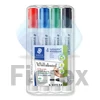 Kép 1/2 - Táblamarker készlet, 2 mm, kúpos, STAEDTLER "Lumocolor® 351", 4 különböző szín