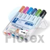 Kép 2/2 - Táblamarker készlet, 2 mm, kúpos, STAEDTLER "Lumocolor® 351", 6 különböző szín