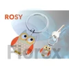 Kép 2/3 - Kulcstartó, TROIKA "Rosy", szürke