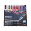 Kép 1/3 - Dekormarker készlet, 1,8-2,5 mm, UNI "Posca PC-5M", 16 különböző szín