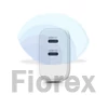 Kép 3/3 - Hálózati töltő, 2xUSB-C (20W+45W), URBAN FACTORY