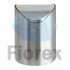 Kép 1/2 - Billenős szemetes, 1,5 l, rozsdamentes acél, asztali, VEPA BINS, ezüst