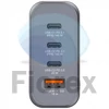 Kép 4/5 - Hálózati töltő, 2xUSB-C PD (140W), USB-C PD (20W), USB-A QC 3.0, EU/UK/US, GaN, VERBATIM
