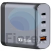 Kép 5/5 - Hálózati töltő, 2xUSB-C PD (140W), USB-C PD (20W), USB-A QC 3.0, EU/UK/US, GaN, VERBATIM