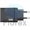 Kép 4/4 - Hálózati töltő, 1xUSB-C PD (20W), USB-A QC 3.0, 2xUSB-A (10W), VERBATIM, fekete