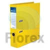 Kép 1/2 - Iratrendező, 75 mm, A4, PP/PP, élvédő sínnel, VICTORIA OFFICE, "Premium", sárga