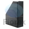Kép 2/3 - Iratpapucs, PVC, 95 mm, VICTORIA OFFICE, fekete