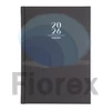 Kép 1/2 - Naptár, tervező, A5, napi, VICTORIA OFFICE "Next", szürke (2026 évi)