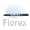 Kép 1/2 - Alkoholos marker, 1-3 mm, kúpos, VICTORIA OFFICE, "Gekko", fekete