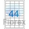 Kép 1/2 - Etikett, univerzális, 48,5x25,4 mm, VICTORIA PAPER, 4400 etikett/csomag