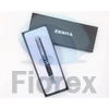 Kép 2/2 - Golyóstoll, 0,24 mm, teleszkópos, metálfekete tolltest, ZEBRA "SL-F1", kék