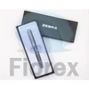 Kép 2/2 - Golyóstoll, 0,24 mm, teleszkópos, metálszürke tolltest, ZEBRA "SL-F1", kék