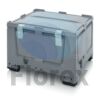 Kép 1/2 - Műanyag konténer + tető 100x120x79 BBG 1210 SA