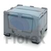Kép 2/2 - Műanyag konténer + tető 100x120x79 BBG 1210 SA