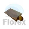 Kép 1/4 - Papírtasak oldalredős 180x2x35x240mm, Barna kraft