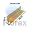 Kép 1/2 - Élvédő papír 35x35x3 200mm
