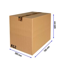 A12 doboz 785x585x600mm TF kartondoboz
