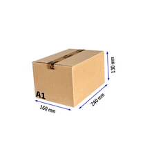 Kartondoboz, A1, 240x160x130 mm TF doboz Kartondoboz, A1, 240x160x130 mm TF doboz