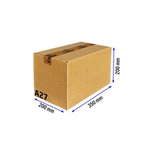 A27 Kartondoboz 350x200x200 TF kartondoboz