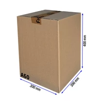 A60 Kartondoboz 300x300x400 mm TF kartondoboz A60 Kartondoboz 300x300x400 mm TF kartondoboz