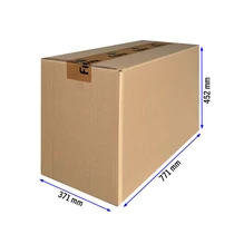 TF kartondoboz 771x371x452, 5 rétegű TF kartondoboz 771x371x452, 5 rétegű