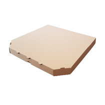 Pizza doboz 320x320x30mm, síkkimetszett hullámkarton