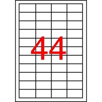 Etikett, univerzális, 48,5x25,4 mm, APLI, 440 etikett/csomag