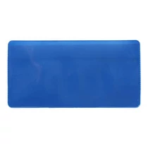 Logisztikai zseb, öntapadó, 160×80 mm, PVC, DJOIS, kék - 50db